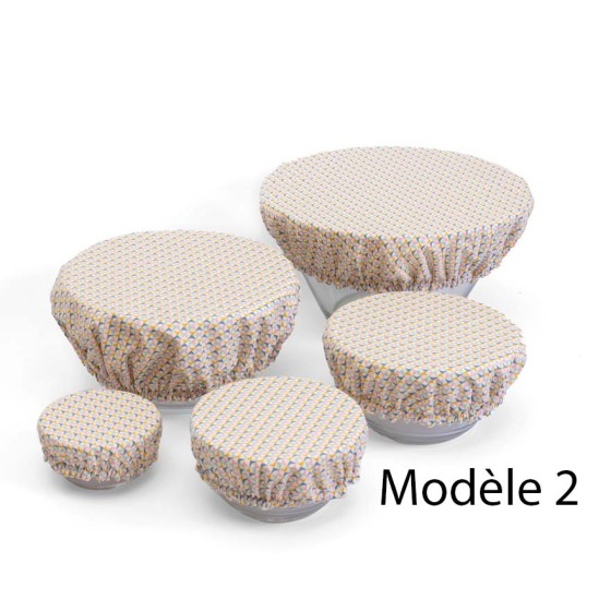 charlotte à saladier, charlotte à plat, couvre plat, zéro déchet