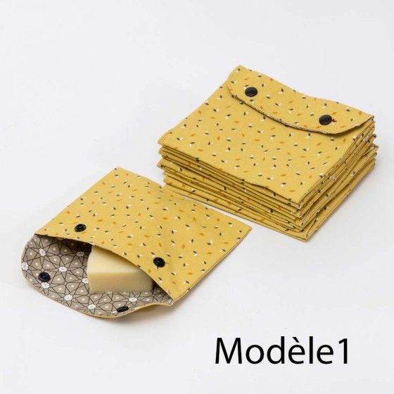 pochette savon, zéro déchet, fabrication artisanale locale écoresponsable