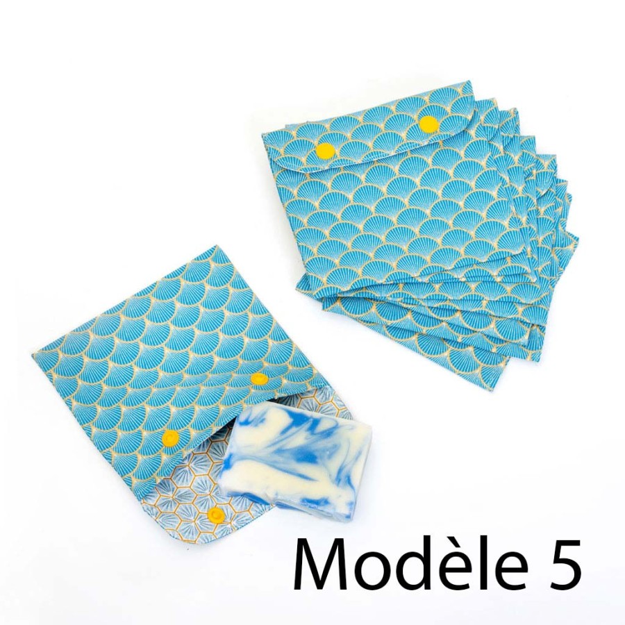 pochette savon, zéro déchet, fabrication artisanale locale écoresponsable