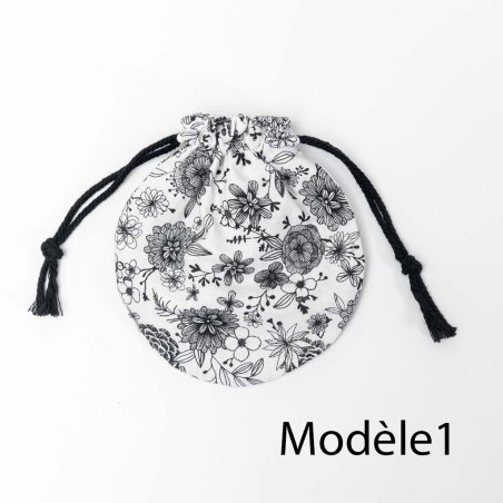 pochette savon doublée avec lien