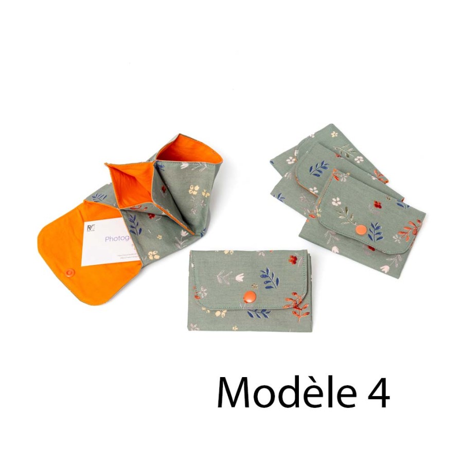 porte cartes  tissu, artisanat local écoresponsable