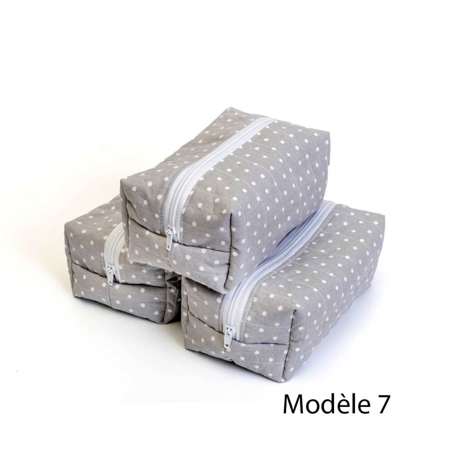 trousse cube, trousse de toilette, artisanat local écoresponsable