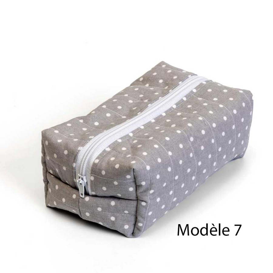 trousse cube, trousse de toilette, artisanat local écoresponsable