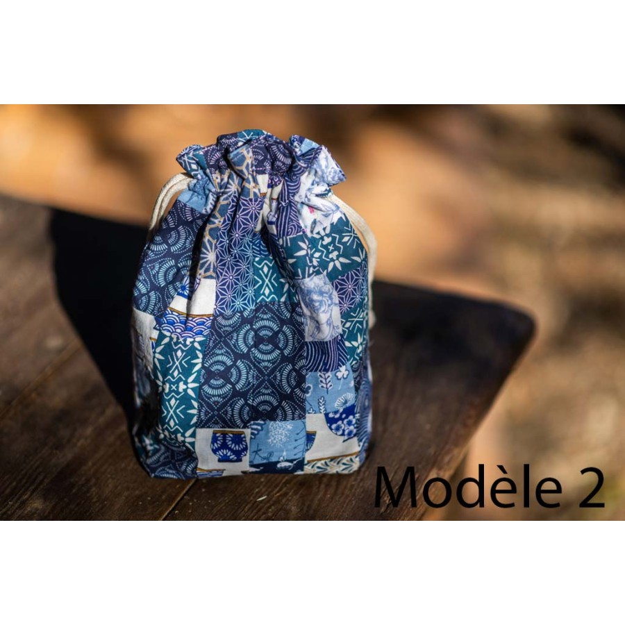 pochon, scraping, patchwork, artisanat local écoresponsable