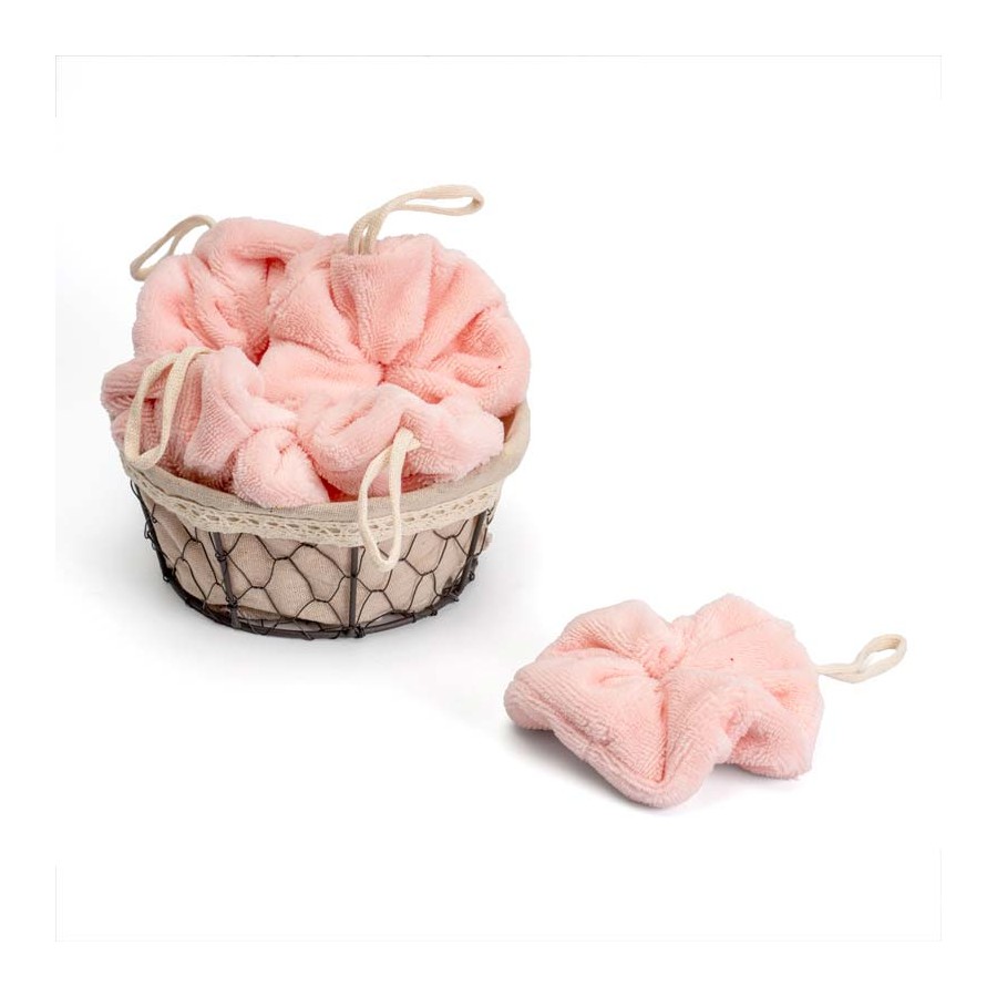 éponge de douche sans plastique, zéro déchet, artisanat local écoresponsable