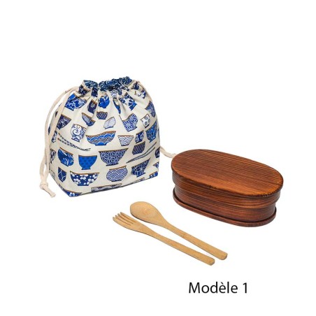 Sac Repas en Tissu / Sac à bento / sac à lunch – Pratique, Écologique et Artisanal