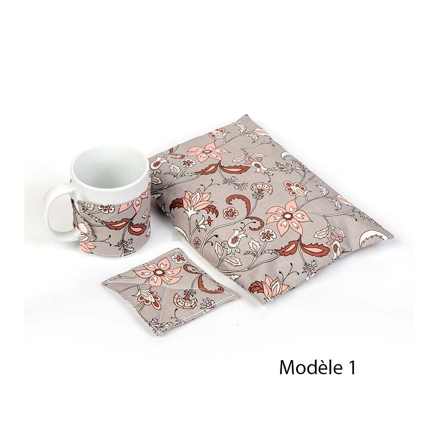 coffret bien-être, bouillotte sèche, artisanat local, idée cadeau