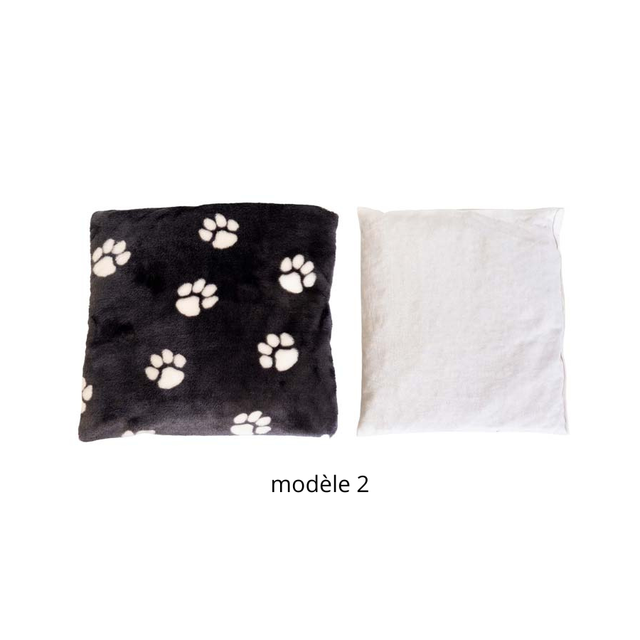 Bouillotte sèche déhoussable aux noyaux de cerises