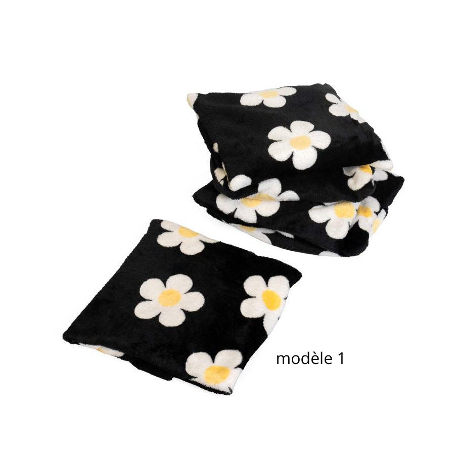 Bouillotte sèche déhoussable aux noyaux de cerises