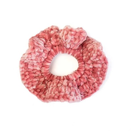 chouchou tricoté au crochet