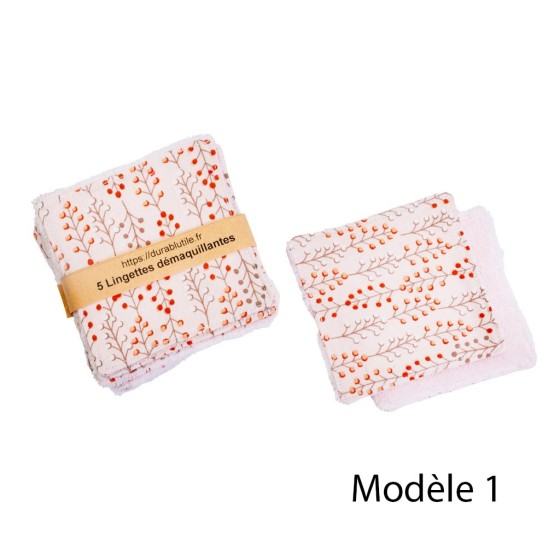 lingettes démaquillantes, lingettes réutilisables, lingettes lavables, zéro déchet