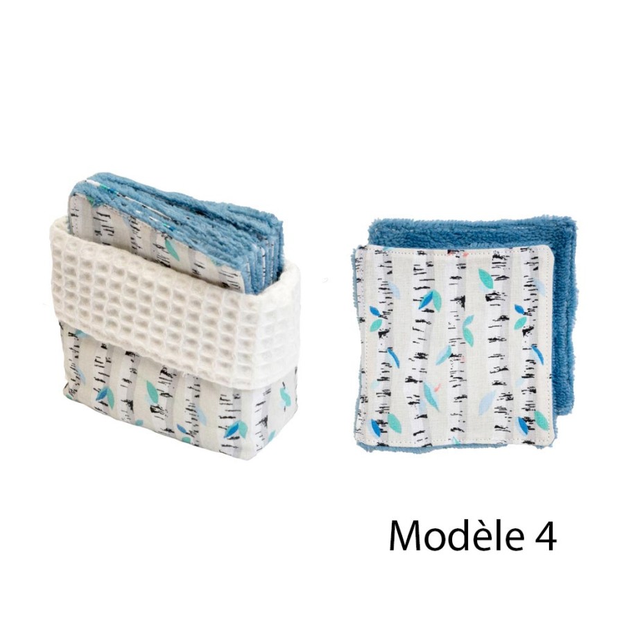 lingettes démaquillantes lavables réutilisables par 10